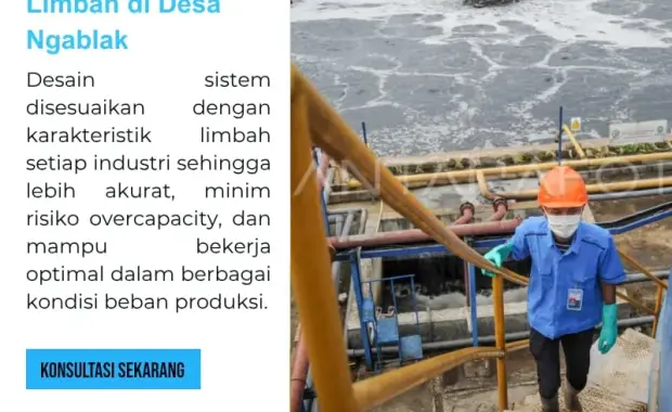 Pengolahan Air Limbah Di Desa Ngablak